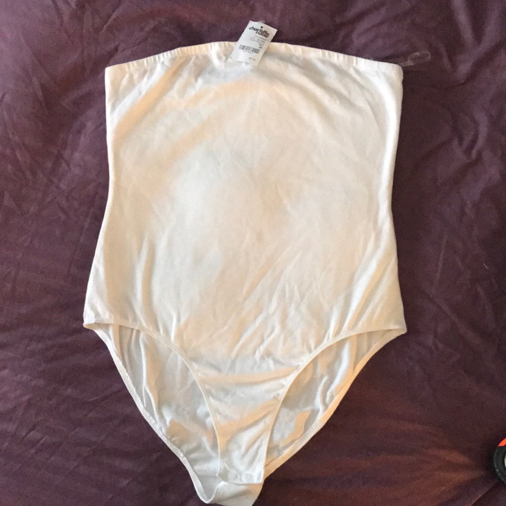 Tube top body suit